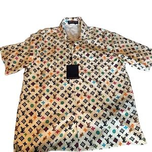 2024 LV Monogram polo shirt XL